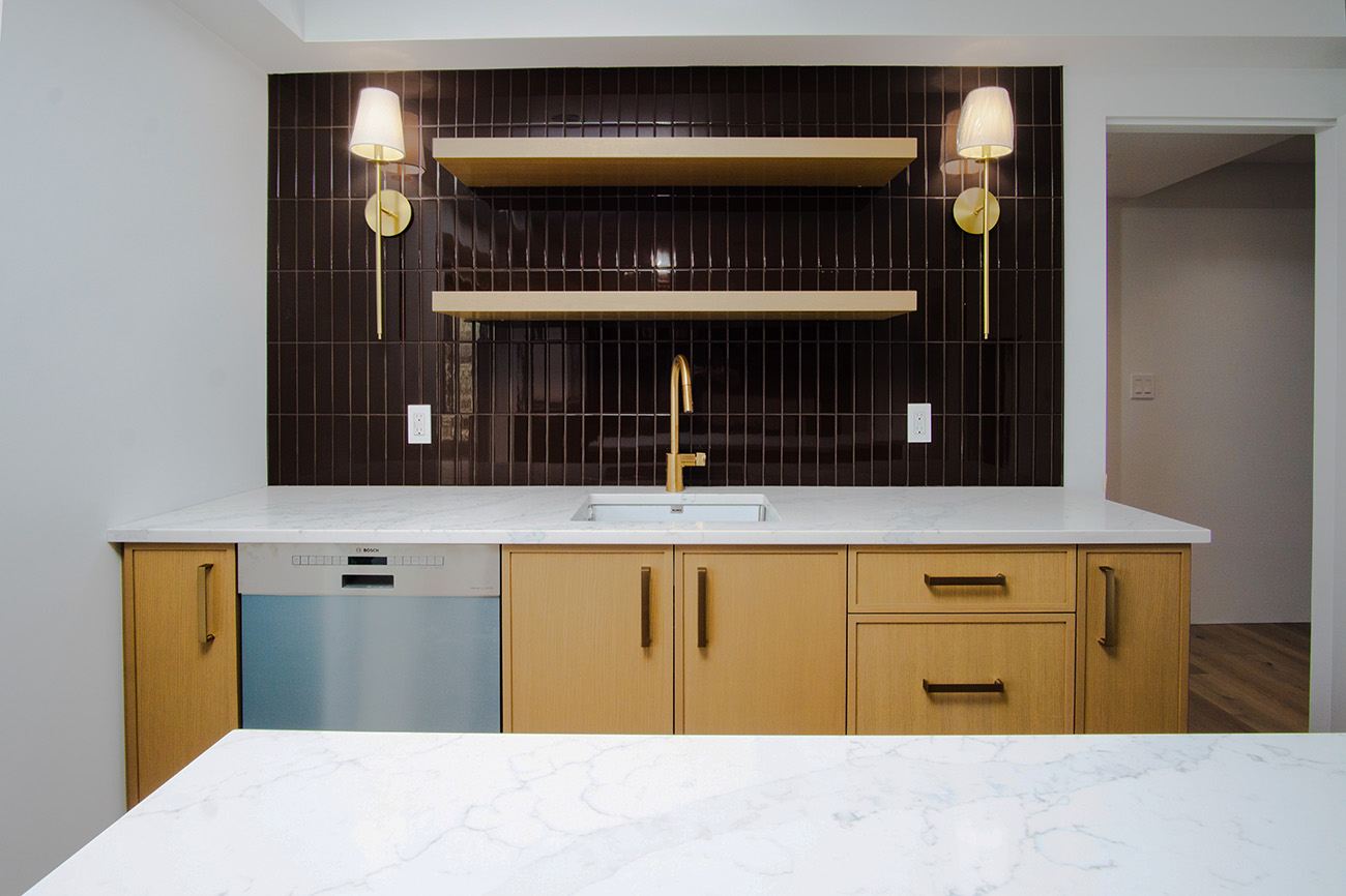Basement kitchen