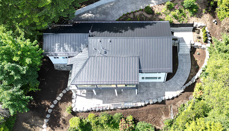 Drone aerial footage