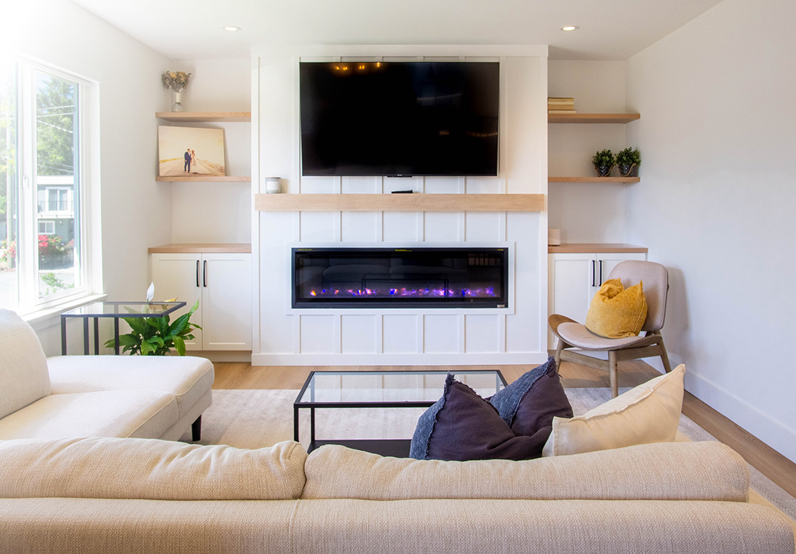 Fireplace detail